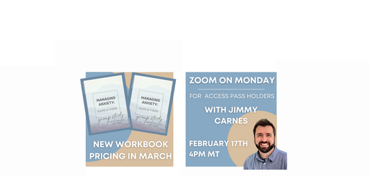 New Workbook Pricing and Jimmy's Zoom on Monday