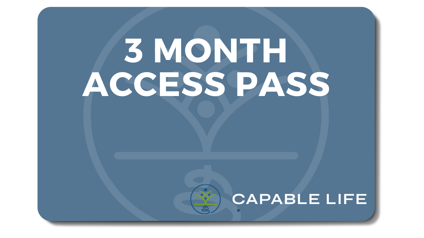 Capable Life Access Pass - Legacy Pricing
