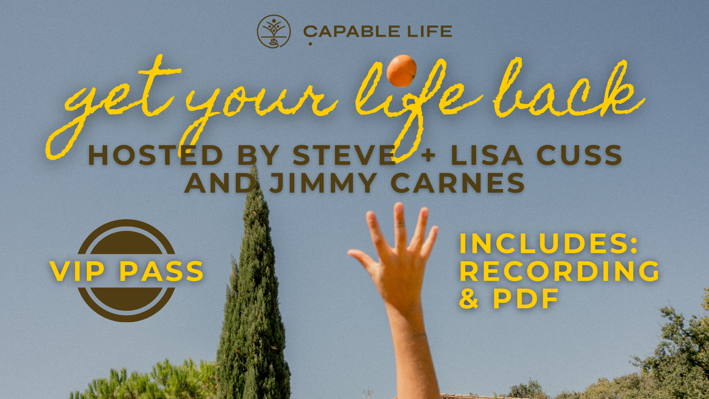 Get Your Life Back - Workshop