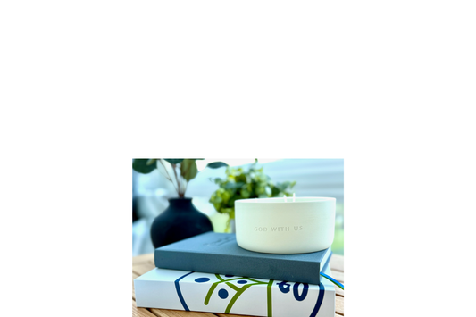 They’re Here! Experience the Human-Sized Journal and God With Us Candle