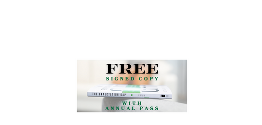 It's back! Free Signed copy of The Expectation Gap with an Annual Access Pass!