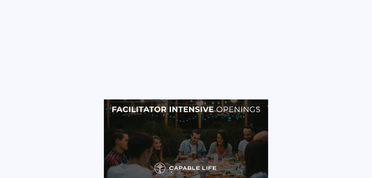 July's Facilitator Intensive has two openings