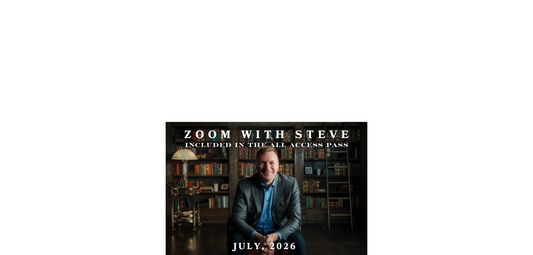 Steve's Zoom Rescheduled for July!