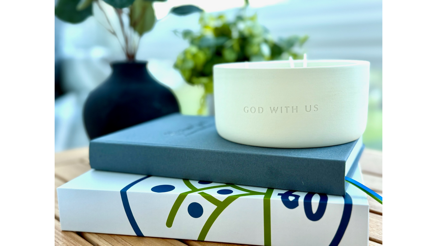 The Advent Reflection Bundle: Journal + Candle + Digital Guides