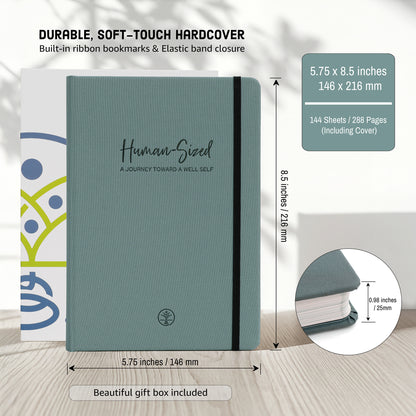 Human Sized Journal - A Journey Towards a Well Self