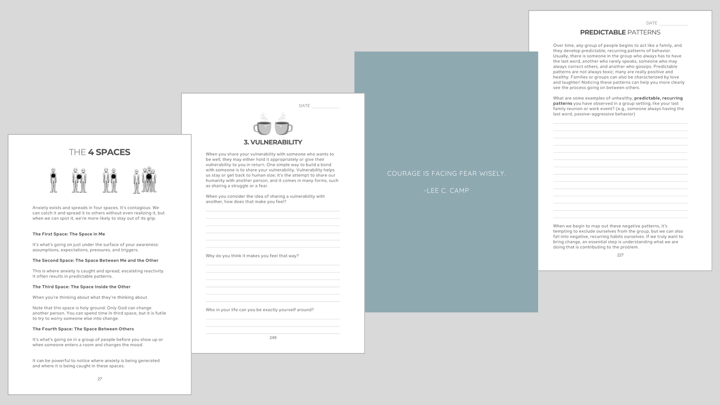 Human Sized Journal - A Journey Towards a Well Self