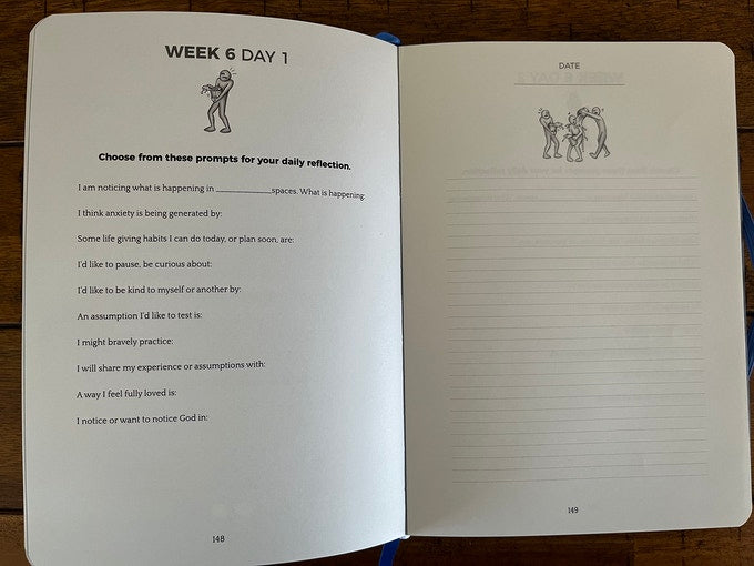 12 Week Journal – Calm, Aware, Present